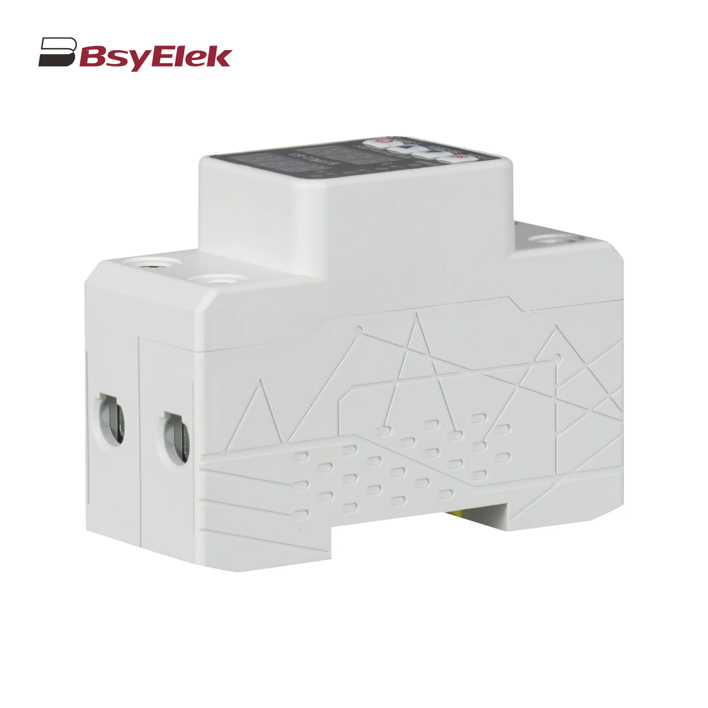 BYVP2-63 40A 63A Adjustable Dual Display Overvoltage and Undervoltage Protector