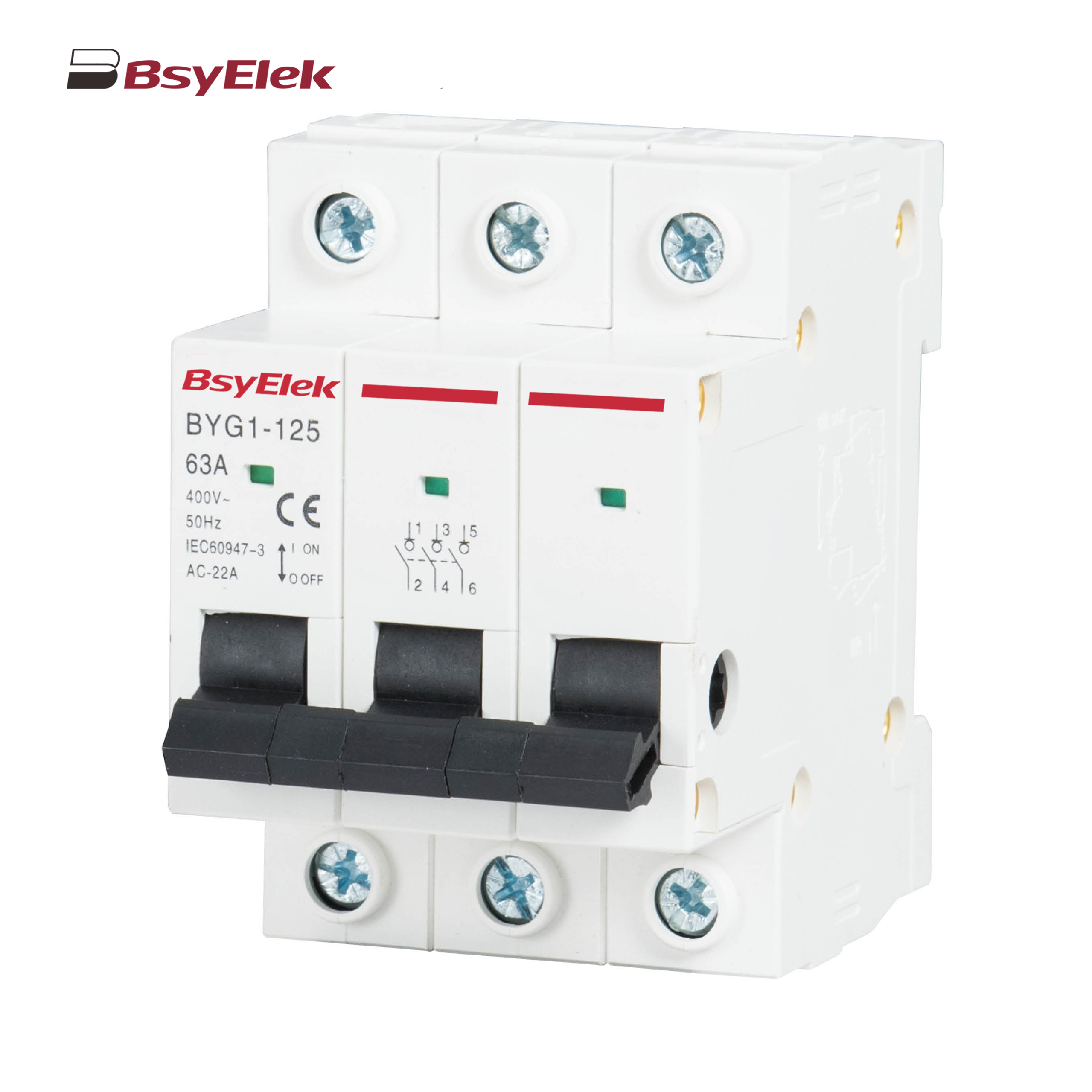 BYG1-125 Main Switch MCB Isolator Switch