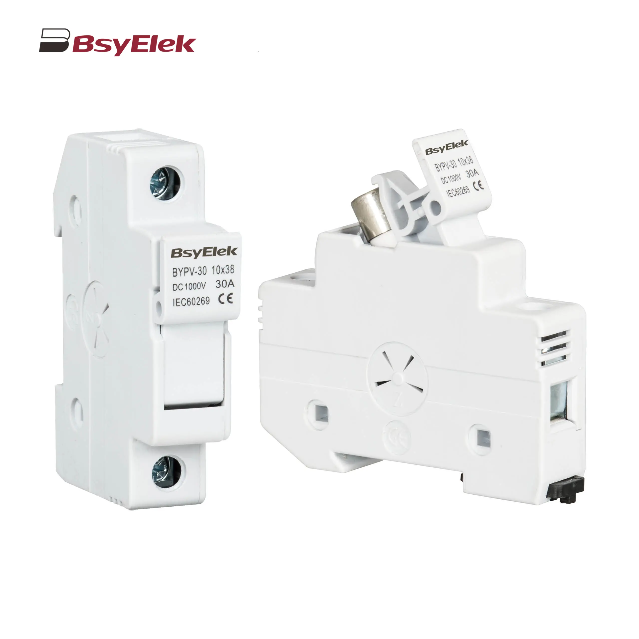 BYPV-30 1000VDC 32A Fuse Holder with 10x38mm Fuse Link