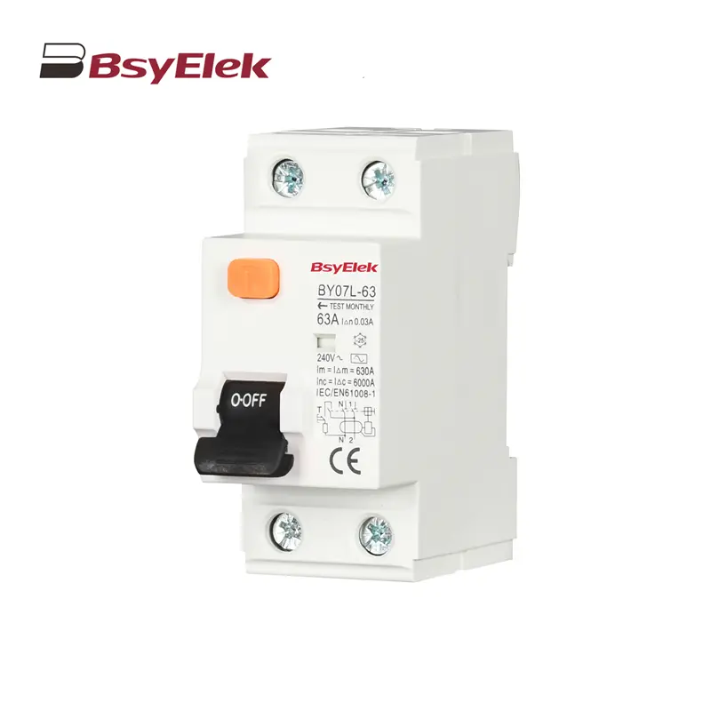 BY07L-63 Residual Current Circuit Breaker Ensures Global Electrical Safety