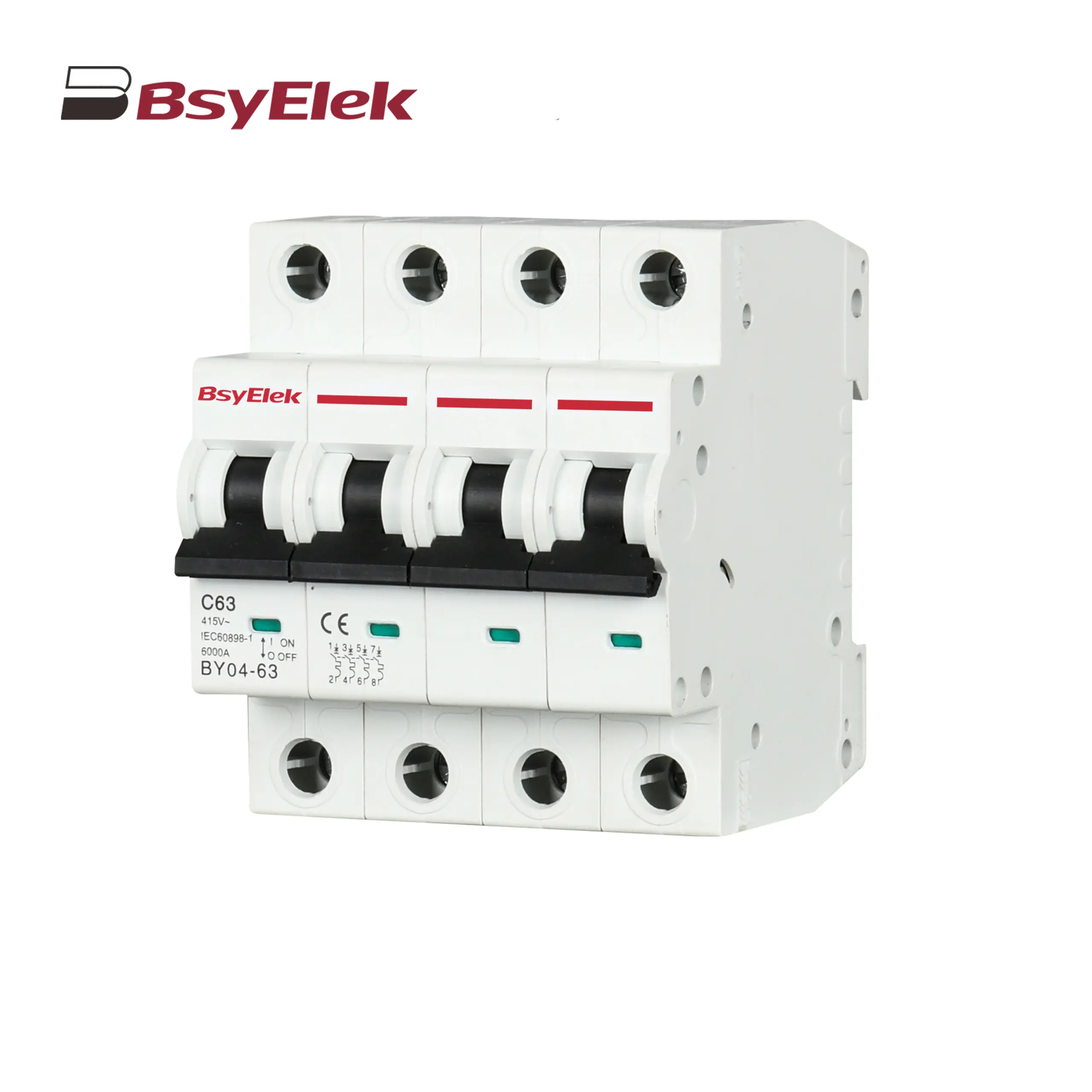 BY04-63 MCB 6-10KA Miniature Circuit Breaker