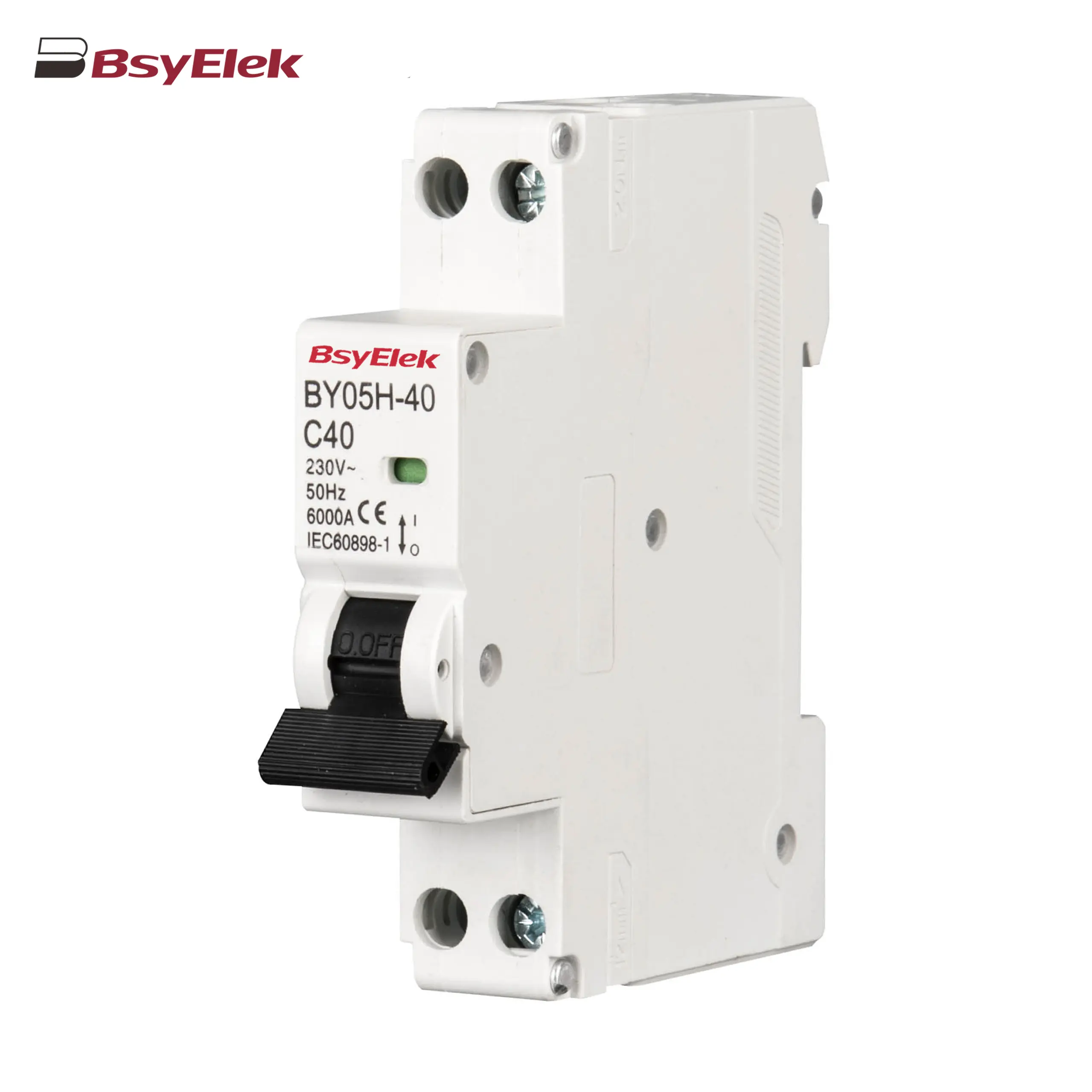 BY05H-40 MCB Single Modular 6KA Miniature Circuit Breaker