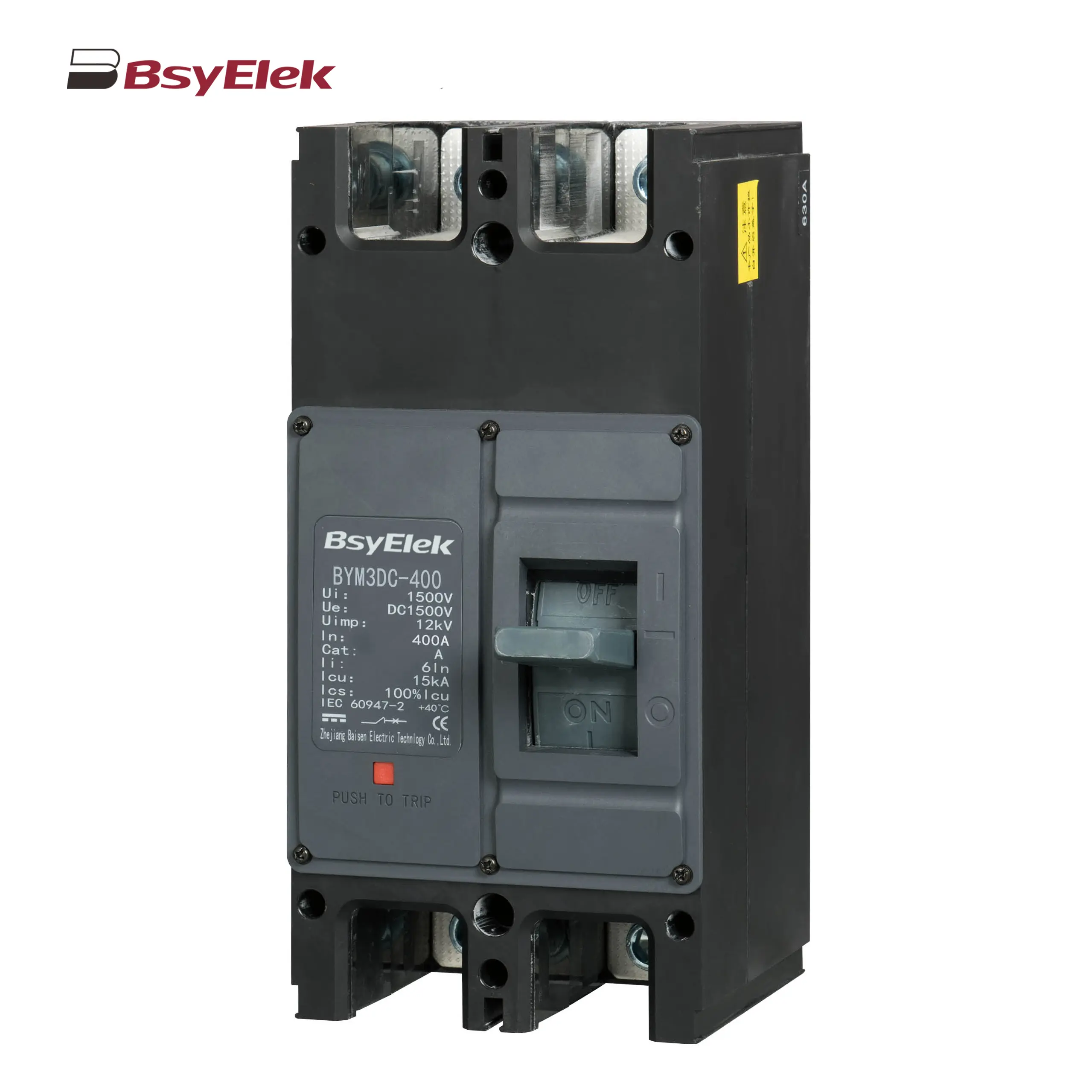 BYM3DC MCCB Photovoltaic DC Molded Case Circuit Breaker