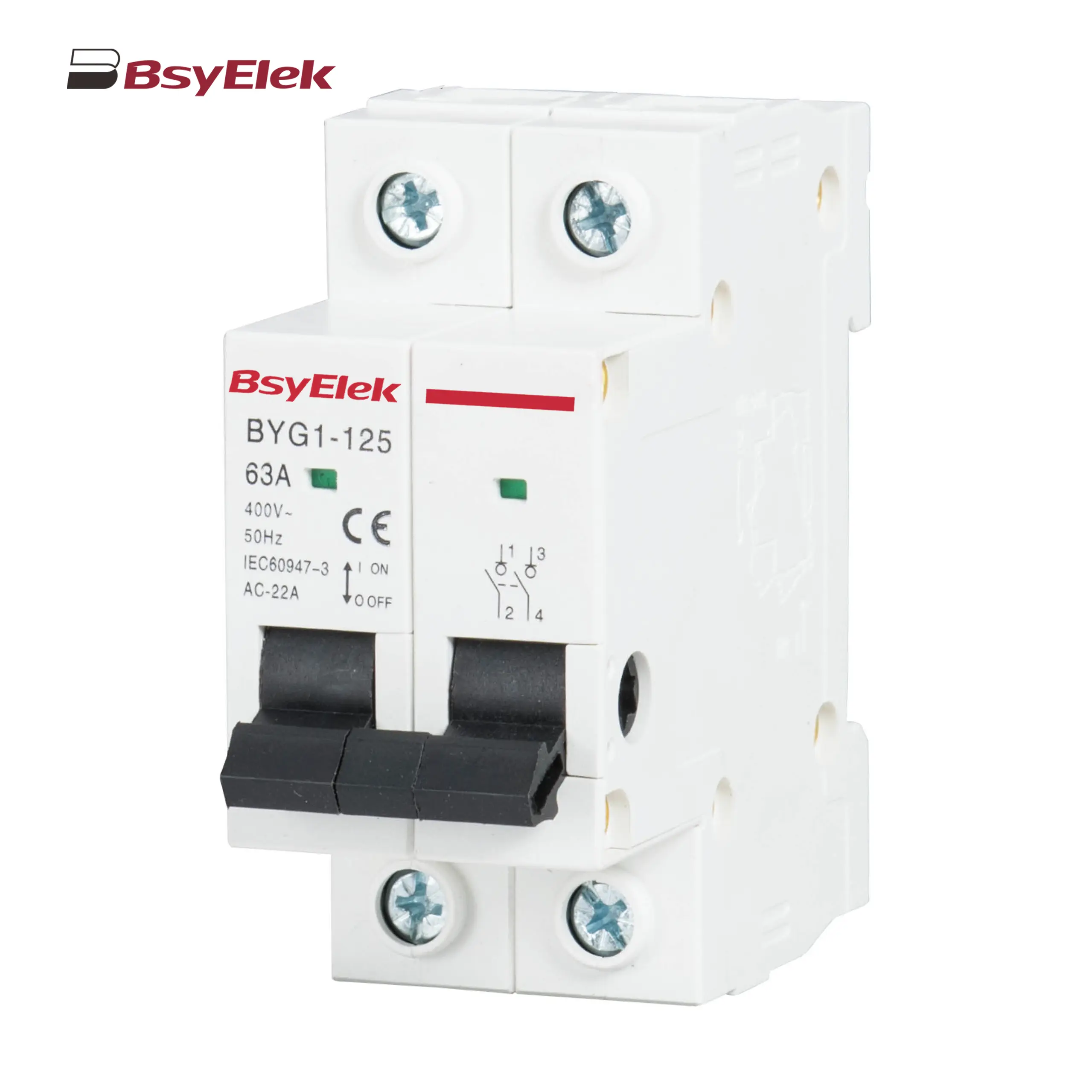 BYG1-125 Main Switch MCB Isolator Switch