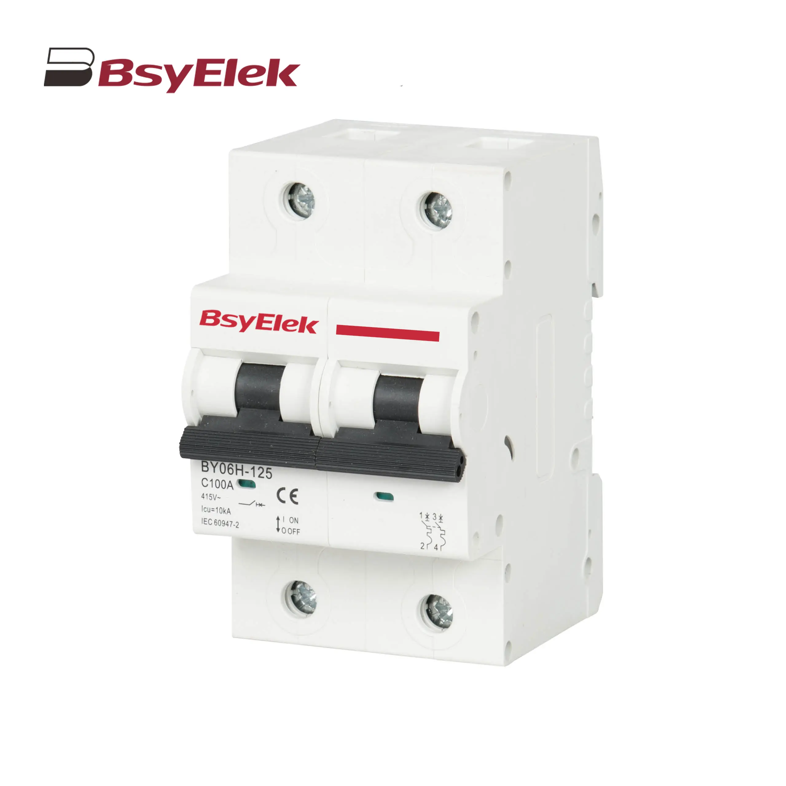 BY06H-125 MCB 10-15KA Miniature Circuit Breaker