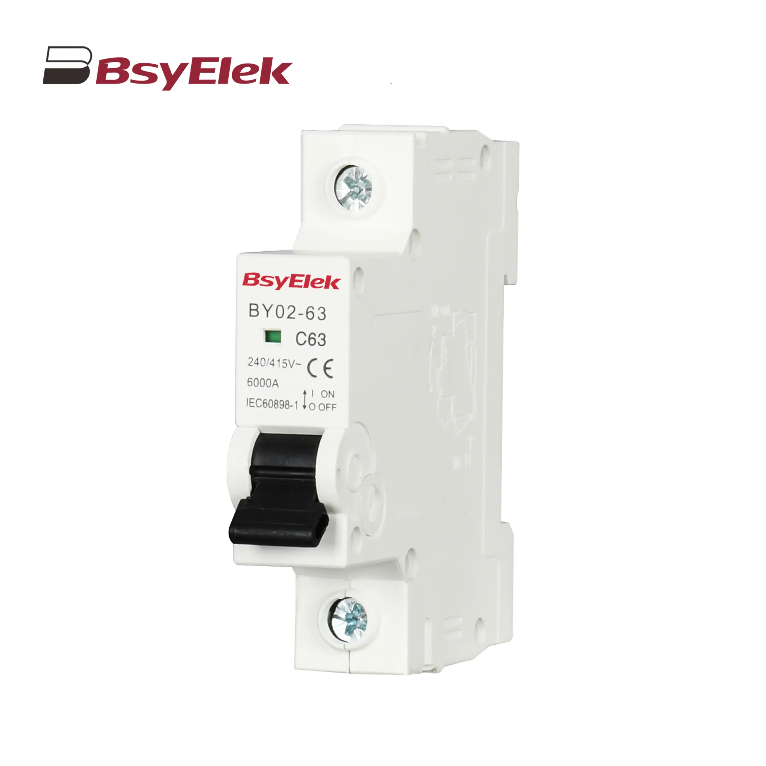 BY02-63 MCB 3kA Miniature Circuit Breaker