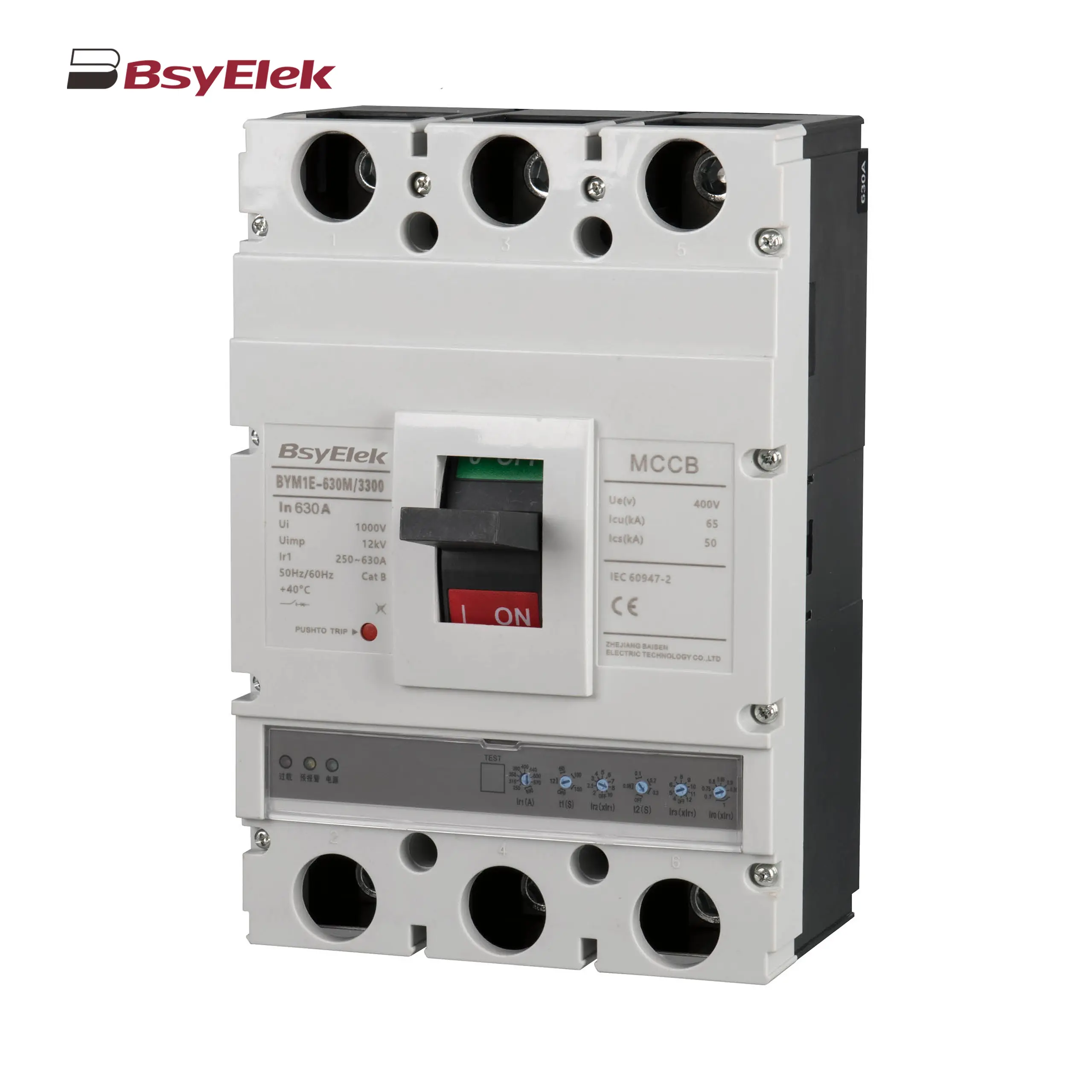 BYM1E MCCB Electronic Type Molded Case Circuit Breaker