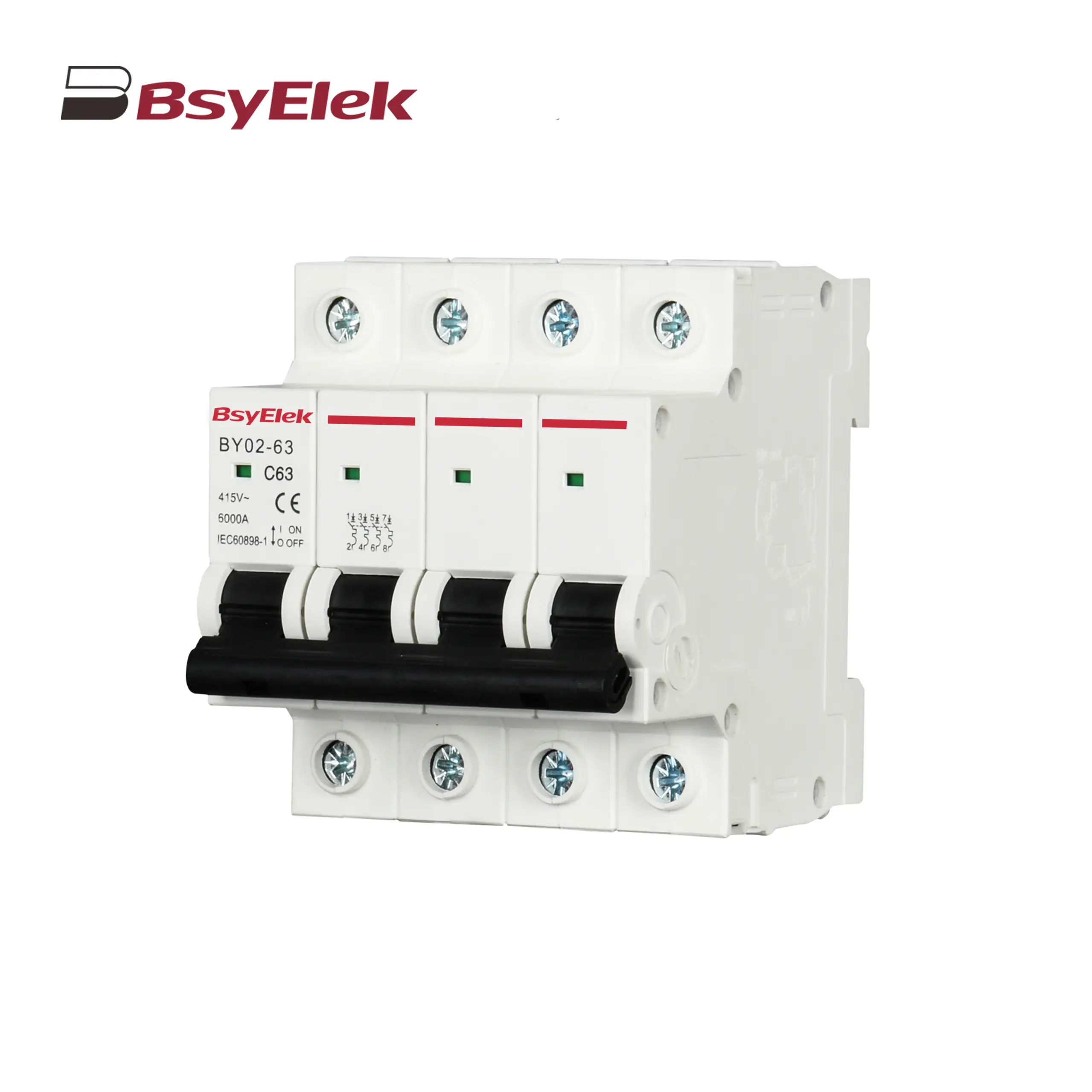 BY02-63 MCB 3kA Miniature Circuit Breaker