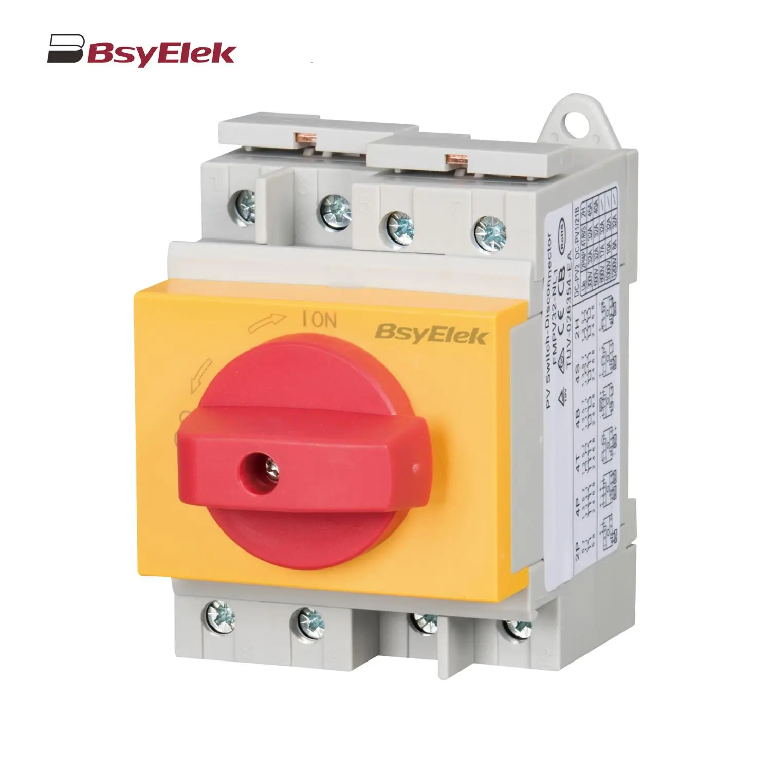 BYPV-NL1 PV Isolator Switch with Lever Handle