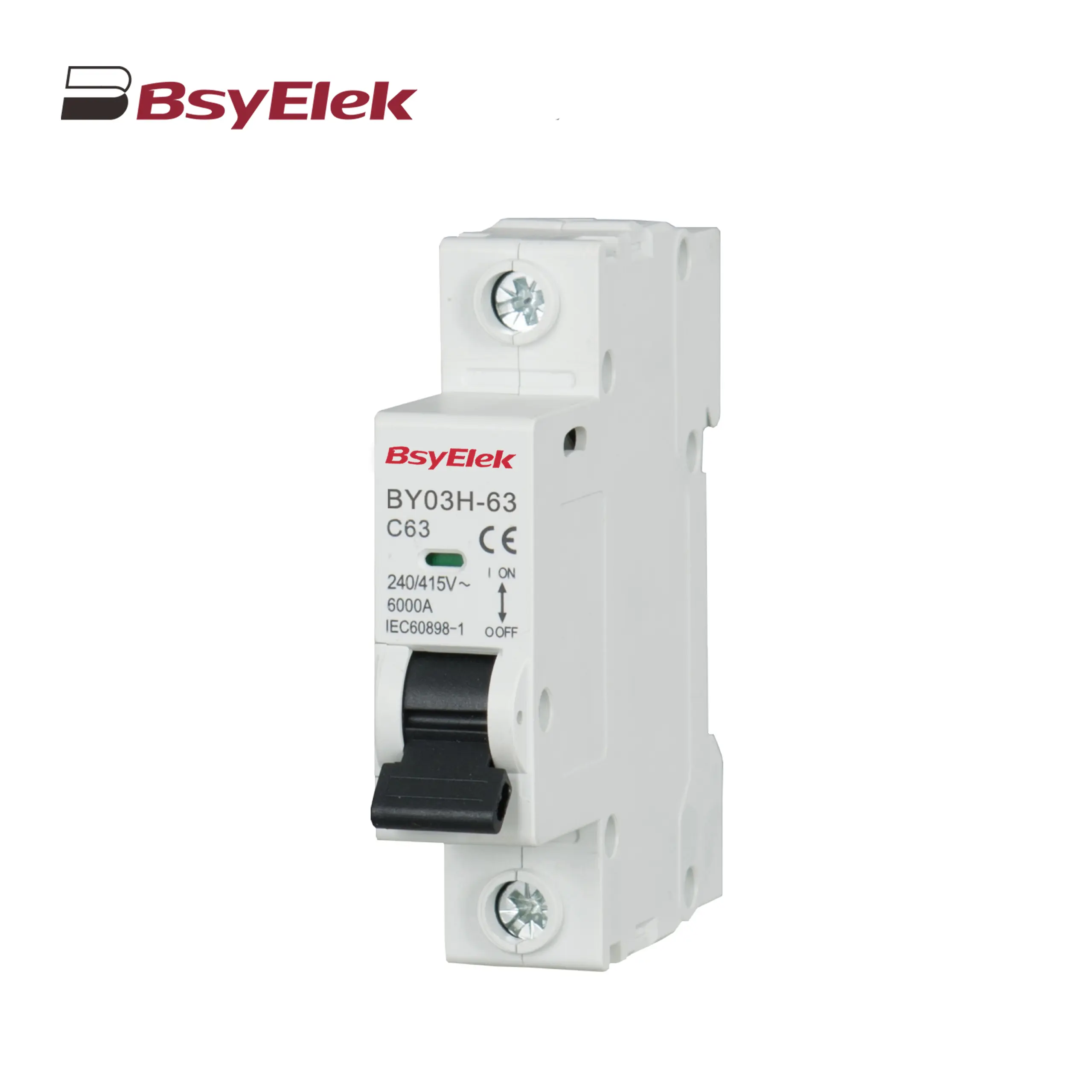BY03H-63 MCB 6KA Miniature Circuit Breaker