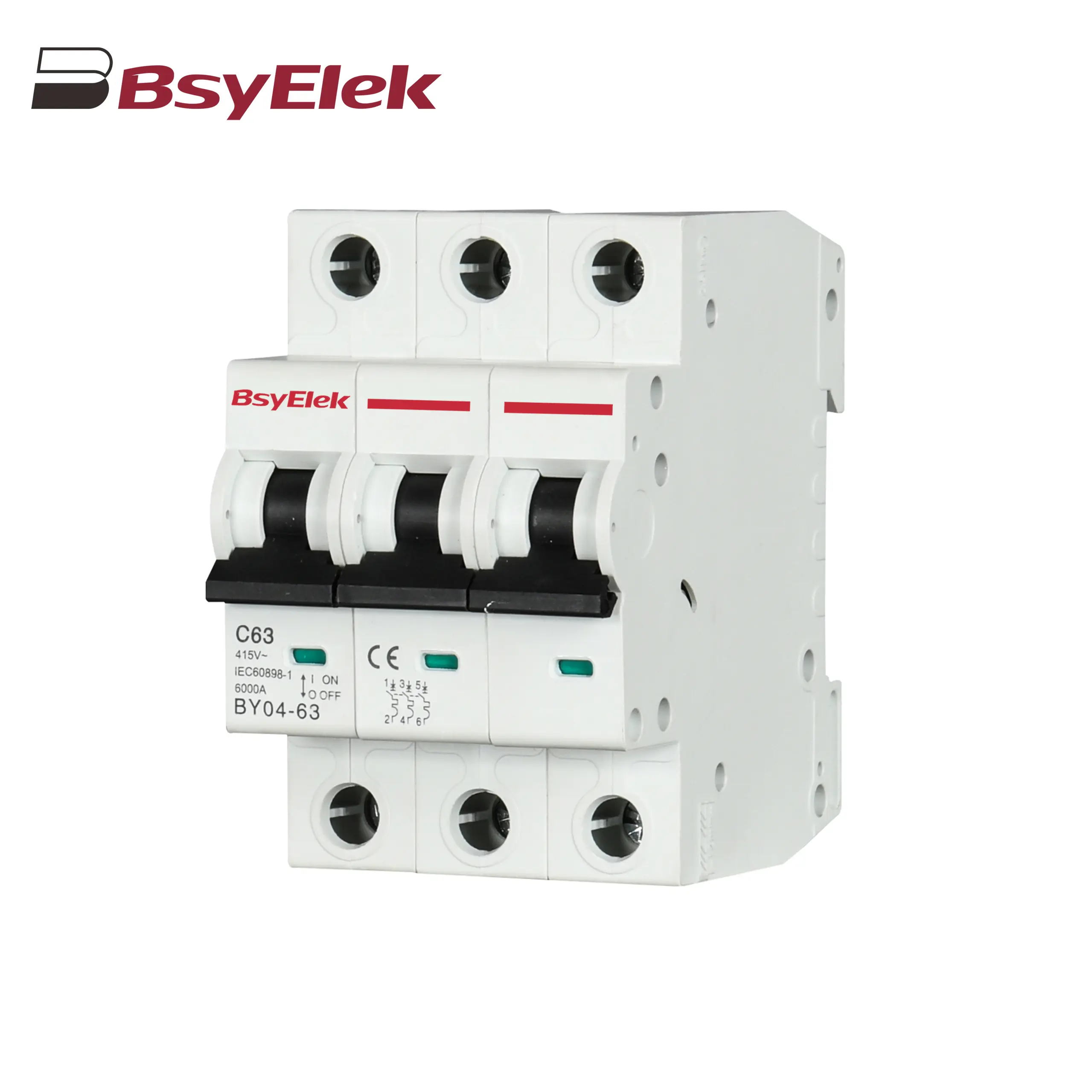 BY04-63 MCB 6-10KA Miniature Circuit Breaker