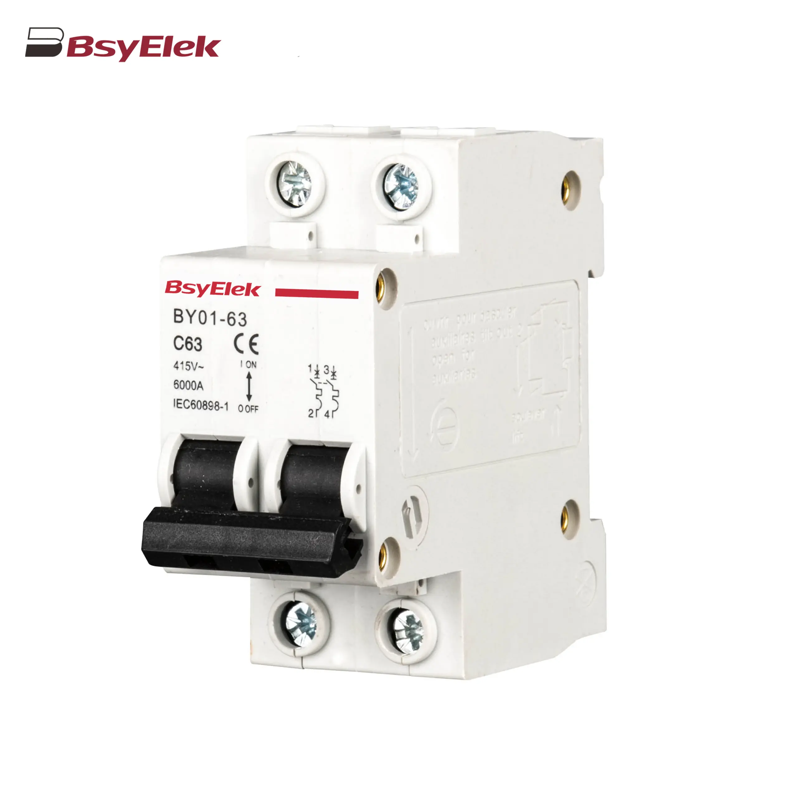 BY01-63 MCB 3kA Miniature Circuit Breaker