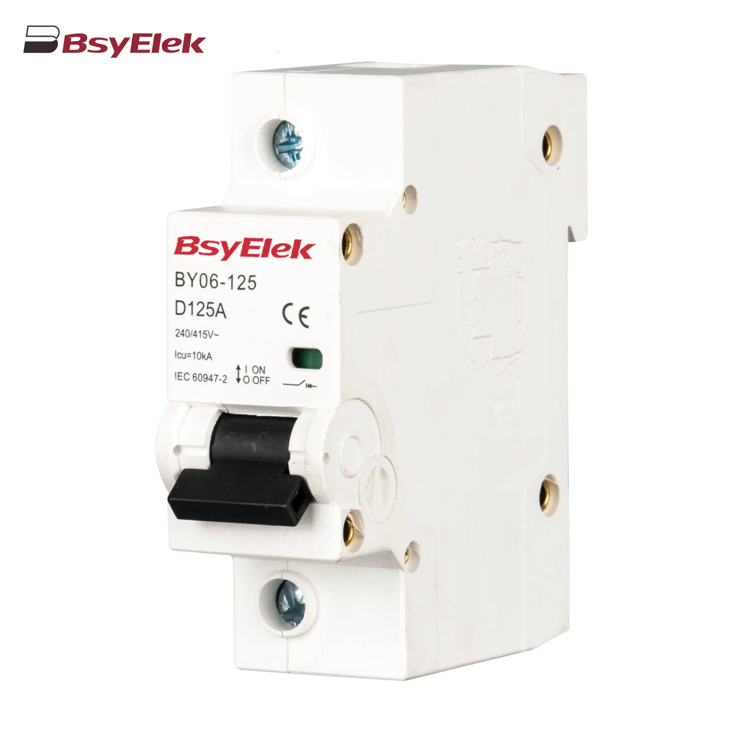 BY06-125 MCB 6KA Miniature Circuit Breaker
