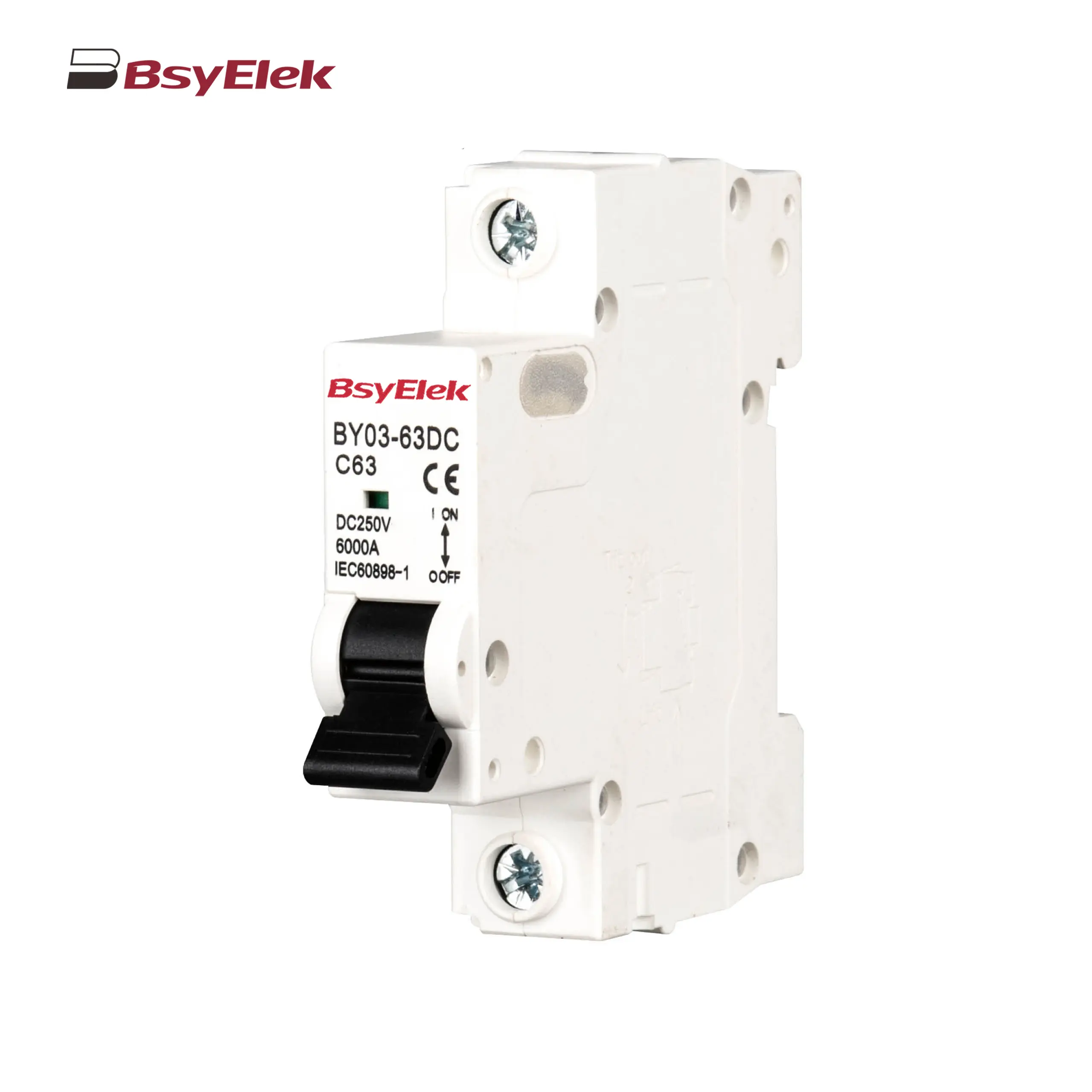 BY03-63DC MCB 4.5kA DC Miniature Circuit Breaker