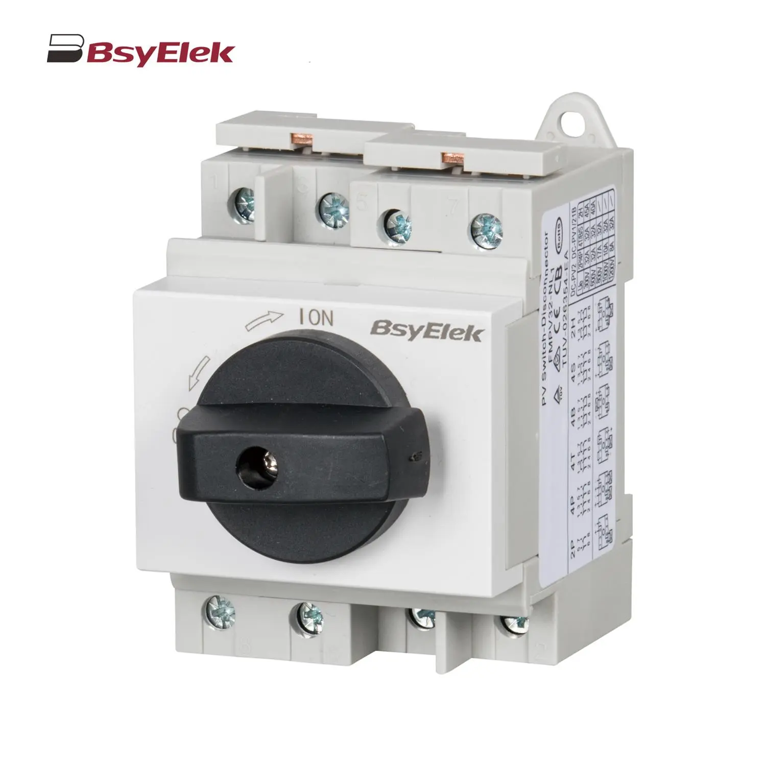 BYPV-NL1 PV Isolator Switch with Lever Handle
